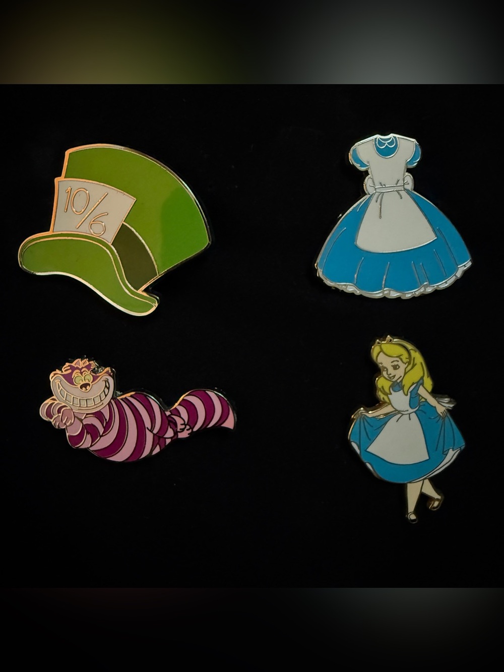 Disney Pins: Alice in Wonderland Lot